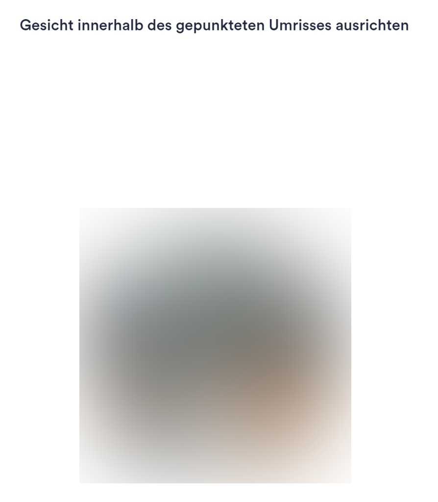 Selfie Vorschau Altersverifikation