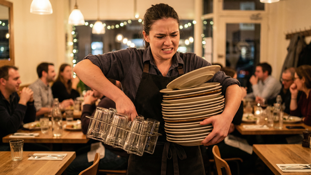 Kellnern - Der Standard-Weg