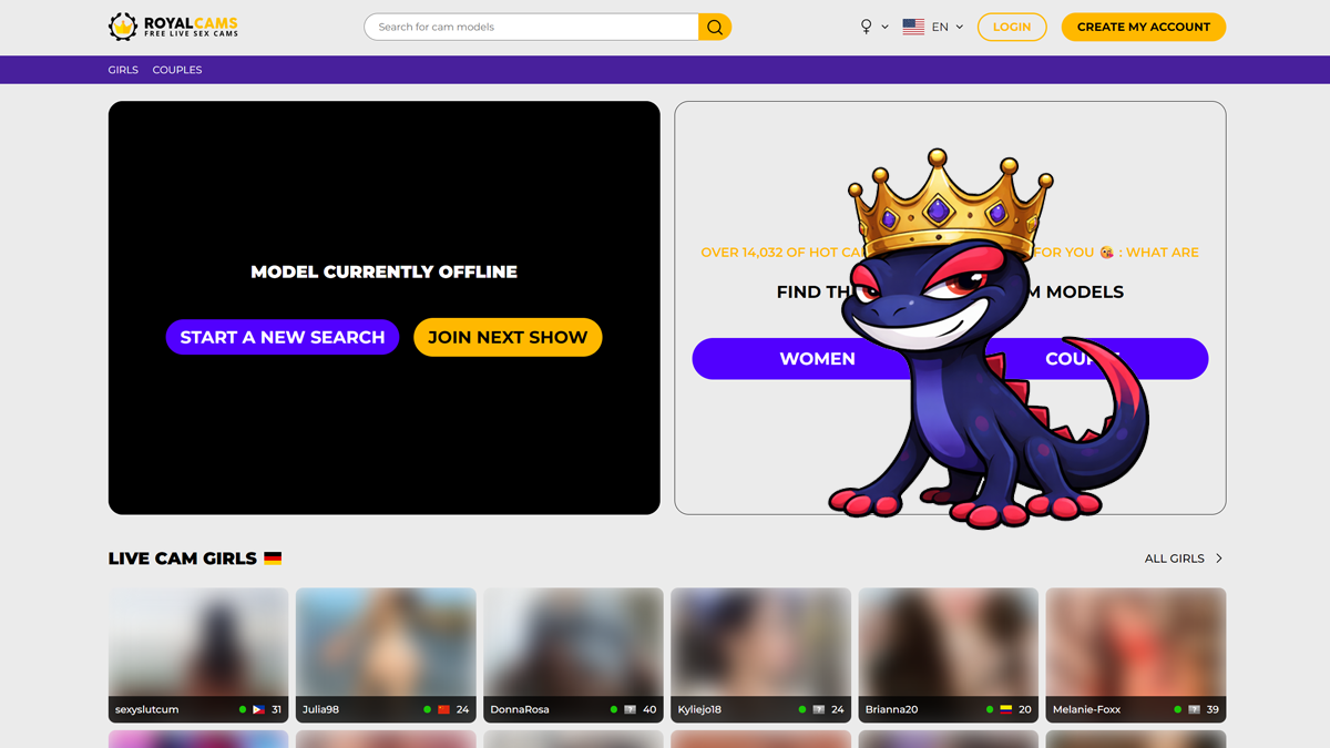 RoyalCams im Test: Besser als LiveJasmin oder nur heiße Luft?
